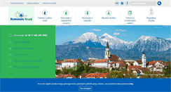 Desktop Screenshot of komunala-kranj.si