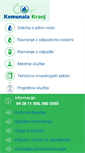 Mobile Screenshot of komunala-kranj.si